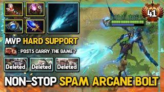 MVP HARD SUPPORT Skywrath Mage Aghs Scepter + OC Build Non-stop Spam Arcane Bolt 7.35d DotA 2