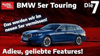 BMW 5er Touring Darauf müsst Ihr verzichten  auto motor und sport