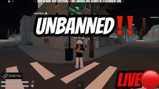 Roblox South BronxTrenches‼️UNBANNED‼️Road To 1M CASH