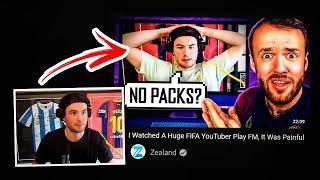 Reacting to “I Watched A Huge FIFA YouTuber Play FM It Was Painful” 