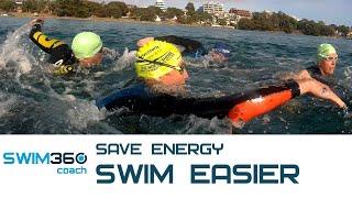 3 Energy Saving Technique Tips - Go Further Faster In Your Triathlon Swim