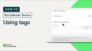 How to use tags in QuickBooks Online