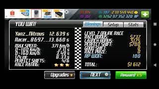 Drag racing game level 6 Agera setting by Yanz Nitrous