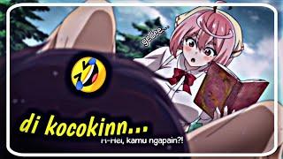 ketika rudal lu di mainin cewe  jedag jedug anime 