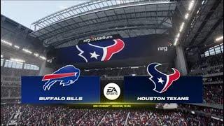 Madden NFL 24 - Buffalo Bills 1-3 Vs Houston Texans 2-2 PS5 Week 5 Madden 25 Rosters