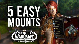 5 Easy Mounts That You Can Get Before Season 1 The War Within Mount Guide