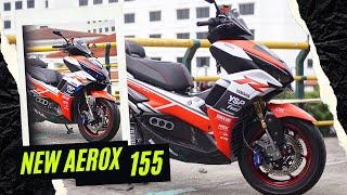 BONGKAR MODIF HEDON NEW AEROX 155  DESTROYA 4.0