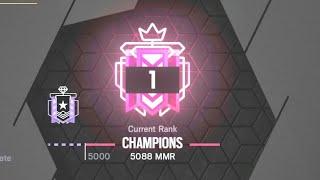 First Operation Shifting Tides Champion - #1 Champion - RankedGo4 Highlights - Rainbow Six Siege