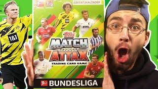 Topps MATCH ATTAX 2021 BUNDESLIGA ADVENTSKALENDER Unboxing