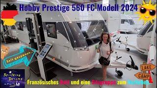 Hobby Wohnwagen Prestige 560 FC Modell 2024 Innenraum und Design überzeugen  So macht Camping Spaß