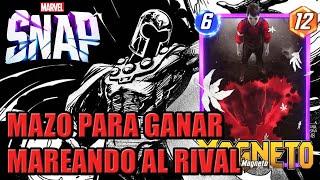 Mazo Infinito Mareando al Rival con MAGNETO La Mejor Variante  MARVEL SNAP