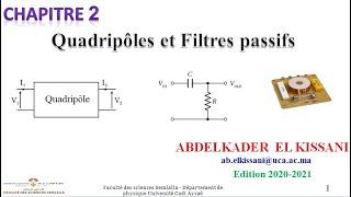 Capsule 2 Quadripôles et Filtres passifs