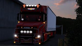 ETS 2 1.50x Scania Torpedo by JonRuda BEST MOD  BRUTAL V8 OPEN PIEPE SOUND + Driving across Wales