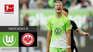 VfL Wolfsburg - Eintracht Frankfurt 2-0  Highlights  Matchday 6 – Bundesliga 202324