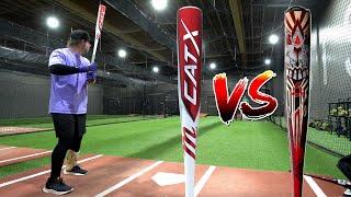 MARUCCI CATX vs. DEMARINI VOODOO ONE  BBCOR Exit Velo Showdown