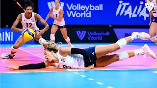 Legendary Saves of 2021 ️ Womens Volleyball Edition