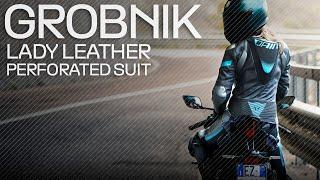 GROBNIK Lady leather perforated suit Tech Video  Dainese