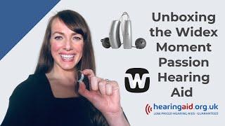 Widex Moment Hearing Aids Unboxing Video #unboxingvideo #widexmoment    Hearing Aid UK