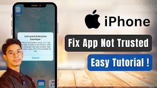 How to Fix App Not Trusted on iPhone 