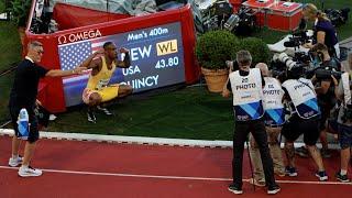 Quincy HALL - WL in 43.80 3 before Olimpic Games  - 400m - Diamond League Monaco 2024 #paris2024