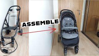 How To Assemble Joie litetrax Pushchair After Cleaning