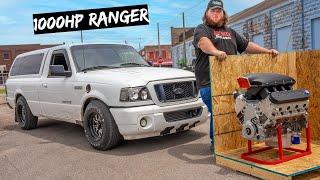 I Installed a 1000HP LS Engine in my Ford Ranger