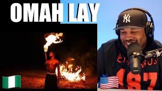 AMERICAN  REACTS TO  Omah Lay - Holy Ghost Official Music Video