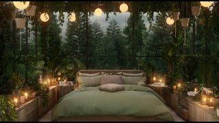 Fall Asleep Faster With Soothing Rain Sounds In A Cozy Greenhouse Ambience