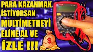 PARA KAZANMAK İSTİYORSAN MULTİMETREYİ ELİNE AL VE İZLE