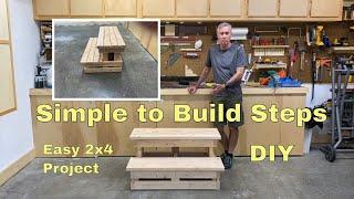 How To Build Steps -  Easy DIY