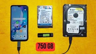 How to Connect Computer Hard Disk to Mobile Phone