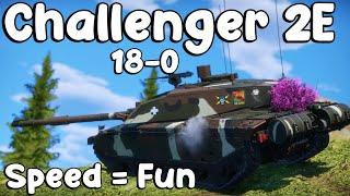 Challenger 2E 18-0. Speed Is Good