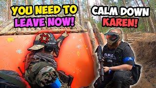 DONT SAY THAT TO HER ‍️ Paintball Funny Moments & Fails