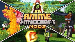 Top Minecraft Anime Mods OF ALL TIME  1.12.2 → 1.19  1.20.2+