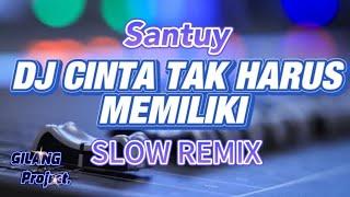 DJ CINTA TAK HARUS MEMILIKI  ST12 • SLOW REMIX 