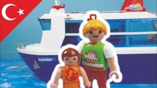 Playmobil Türkçe Hauser Ailesi Gemi Seyahatine Gidiyor  Part 1