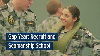 Navy Gap Year Recruit and Seamanship School