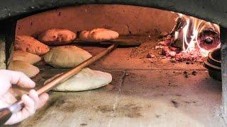 The Baked Sandwiches from Apulia Italy Eaten in London South Quay. Street Food