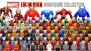 Ultimate LEGO Iron Man House Party Protocol Suit of Armors 2016 Marvel Complete Collection