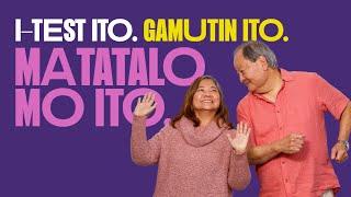 I-test Ito. Gamutin Ito. Matatalo Mo Ito.  “Gumaling Nang Mas Maayos” 15 Taglish
