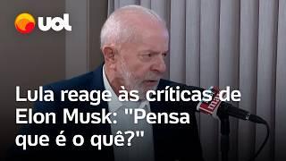 Lula diz que Elon Musk tem que respeitar lei do Brasil e acatar decisão do STF Pensa que é o quê?