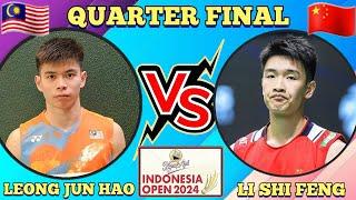 QFLeong Jun Hao ️ Li Shi Feng‼️#indonesiaopen2024