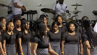 Aliceville AL High School Gospel Choir - 1 - Hes Able 6302024__ in Aliceville AL