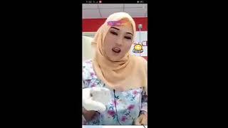 Jilbab sange live bigo