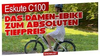 Eskute C100 -  das Damen-Ebike zum unglaublichen Tiefpreis