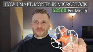 How I Make Money In Microstock Using My Drone  $2500 A Month  Complete Guide