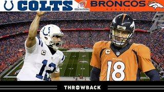 Luck & Peyton Meet in the Playoffs Colts vs. Broncos 2014 AFC Divisional