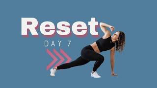 RESET Day 7 - Glutes and Hamstrings workout - Chloe Bruce Academy