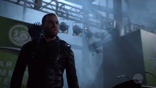 Arrow 7x12 Team Arrow gets put in custody