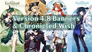 UPDATE UNEXPECTED 4.8 BANNERS CHANGES Yelan and Nilou + 4.8 Chronicled Wish - Genshin Impact